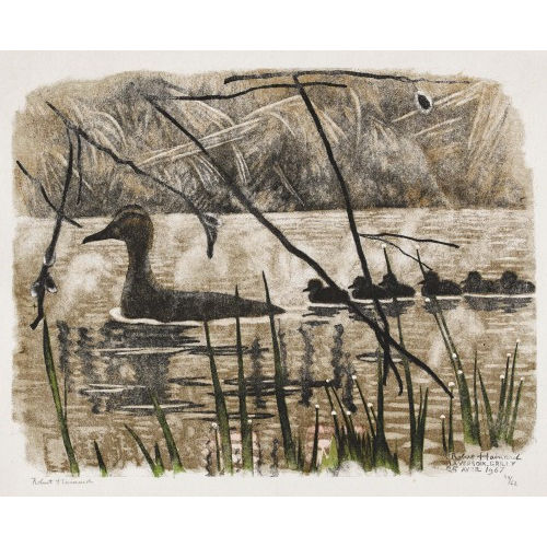 ROBERT HAINARD : 'Cane et canetons � l'aube' (DOBIASCHOFSKY AUKTIONEN AG)