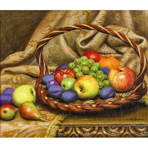 PAUL ANDR� F�LIX ROBERT : Nature morte aux fruits (DOBIASCHOFSKY AUKTIONEN AG)