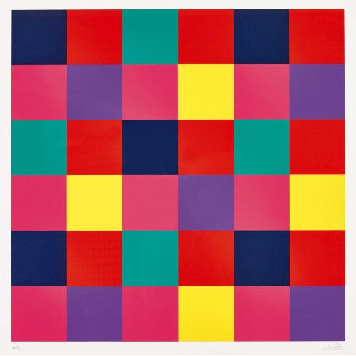 RICHARD PAUL LOHSE : Geometrische Komposition (DOBIASCHOFSKY AUKTIONEN AG)
