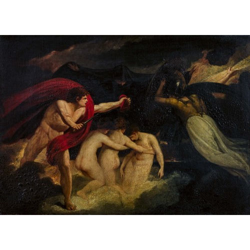 JOHANN HEINRICH F�SSLI : 'Perseus auf dem Weg zur Meduse' (DOBIASCHOFSKY AUKTIONEN AG)