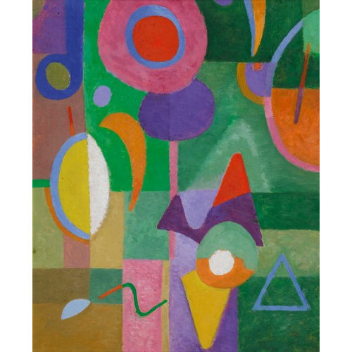 FRITZ HUF : 'Giardino astratto' (DOBIASCHOFSKY AUKTIONEN AG)
