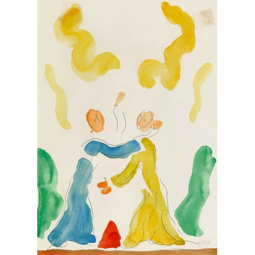 VIRGILIO GUIDI : 'Incontro' (DOBIASCHOFSKY AUKTIONEN AG)