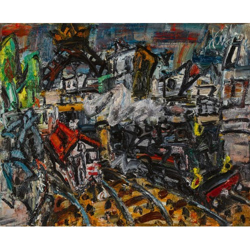 EUG�NE) GEN PAUL (EIGTL. PAUL : 'La gare d'Orsay' (DOBIASCHOFSKY AUKTIONEN AG)