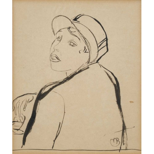 MAURICE BARRAUD : Femme (DOBIASCHOFSKY AUKTIONEN AG)