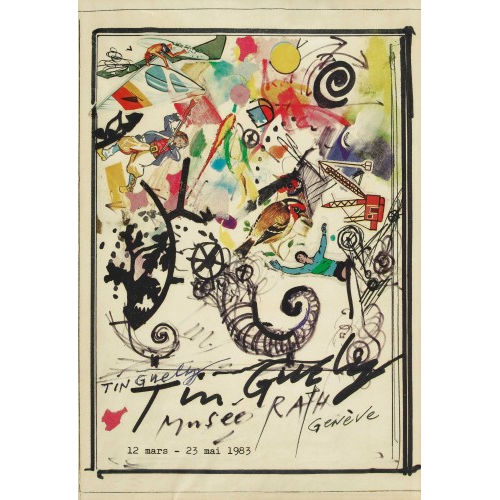 JEAN TINGUELY : 'Tinguely Mus�e Rath Gen�ve 1983' (DOBIASCHOFSKY AUKTIONEN AG)