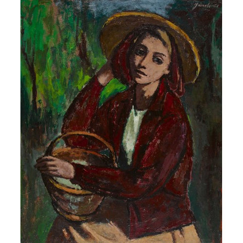 JEANNE) JANEB� (EIGTL. BARRAUD-PELLET : 'Dans la campagne' (DOBIASCHOFSKY AUKTIONEN AG)