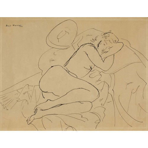 ANDR� PLANSON : Nu allong� (DOBIASCHOFSKY AUKTIONEN AG)