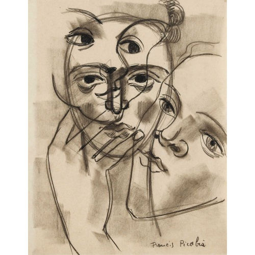 FRANCIS (EIGTL. MARTINEZ DE PICABIA PICABIA : Sans titre (Transparence) (DOBIASCHOFSKY AUKTIONEN AG)