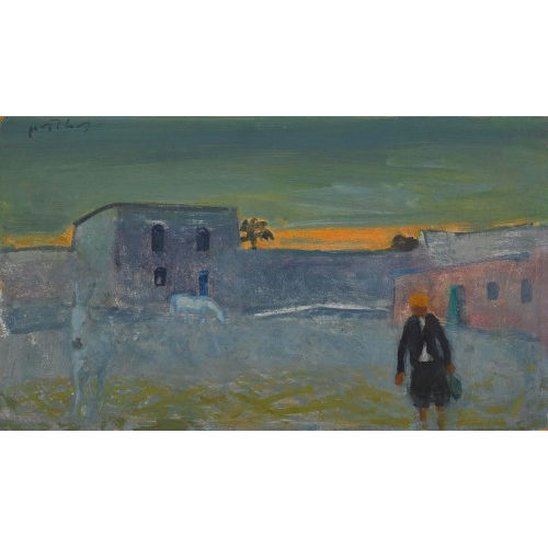 HANS POTTHOF : 'Karawanserei auf Kos' (DOBIASCHOFSKY AUKTIONEN AG)
