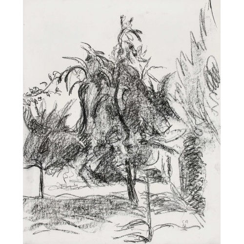 CUNO AMIET : Baumgarten (DOBIASCHOFSKY AUKTIONEN AG)