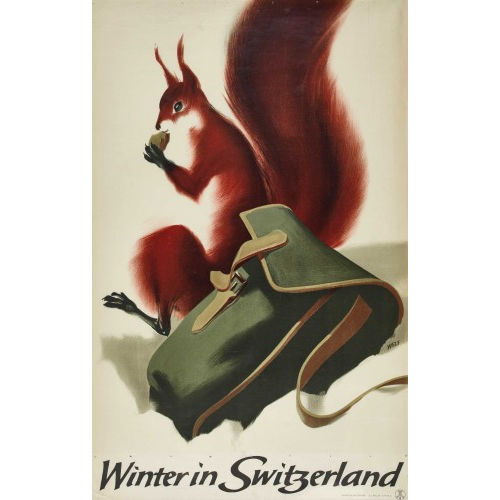 EDMUND WELF : 'Winter in Switzerland' (DOBIASCHOFSKY AUKTIONEN AG)