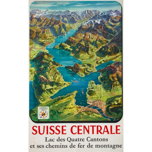 LOUIS KOLLER : 'Suisse Centrale' (DOBIASCHOFSKY AUKTIONEN AG)