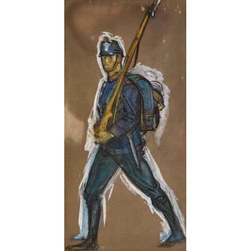 CHARLES L'EPLATTENIER : Soldat (DOBIASCHOFSKY AUKTIONEN AG)