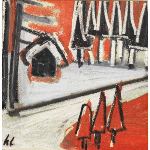 HANS W. LEUPIN : Winterlandschaft (DOBIASCHOFSKY AUKTIONEN AG)