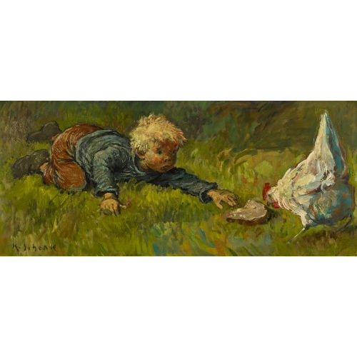 KARL SCHENK : Die begehrte Brotscheibe (DOBIASCHOFSKY AUKTIONEN AG)