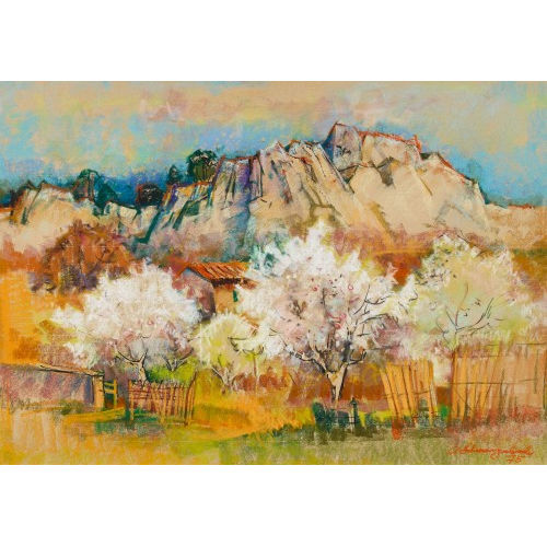ARMIN SCHWARZENBACH : Berglandschaft (DOBIASCHOFSKY AUKTIONEN AG)