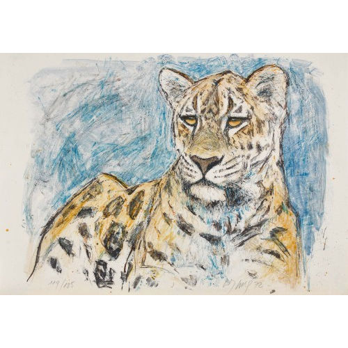 FRITZ HUG : Liegender Leopard (DOBIASCHOFSKY AUKTIONEN AG)