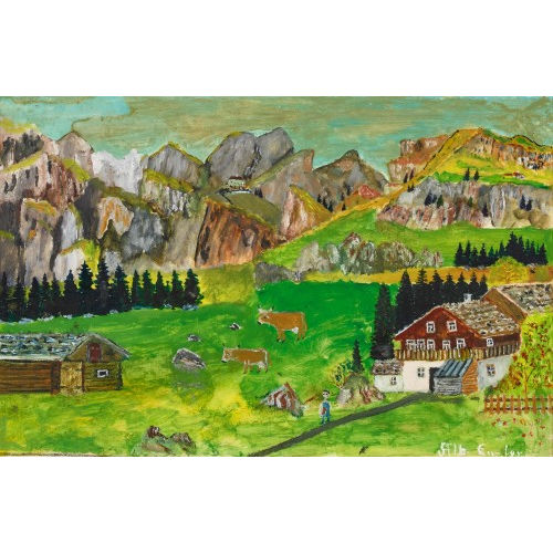 ALBERT ENZLER : �lplerleben (DOBIASCHOFSKY AUKTIONEN AG)