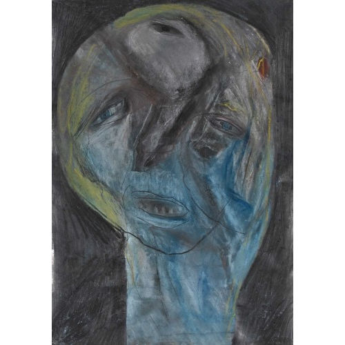 KLAUDIA SCHIFFERLE : 'Portrait in erschreckendem Zustand' (DOBIASCHOFSKY AUKTIONEN AG)
