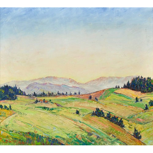 LOUIS D�RR : H�gelige Landschaft (DOBIASCHOFSKY AUKTIONEN AG)