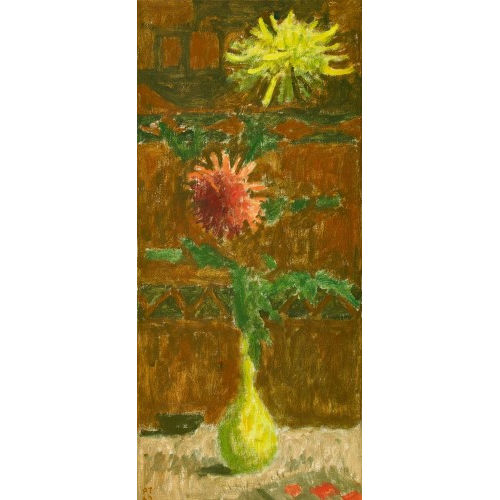 PETER THALMANN : 'Stilleben mit gelber Vase' (DOBIASCHOFSKY AUKTIONEN AG)