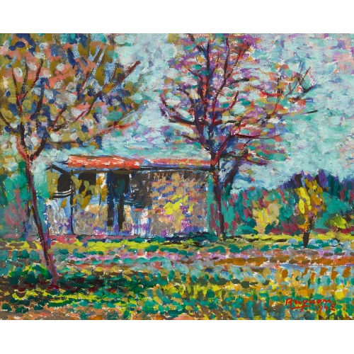 SERGE BRIGNONI : 'Landschaft im Tessin' (DOBIASCHOFSKY AUKTIONEN AG)