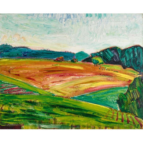 CUNO AMIET : 'Landschaft' (DOBIASCHOFSKY AUKTIONEN AG)
