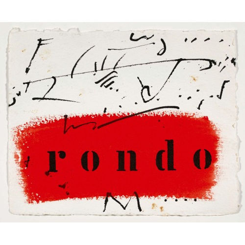 RUDOLF MUMPRECHT : 'rondo' (DOBIASCHOFSKY AUKTIONEN AG)