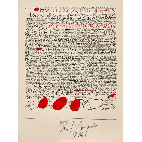 RUDOLF MUMPRECHT : 'Bundesbrief' (DOBIASCHOFSKY AUKTIONEN AG)