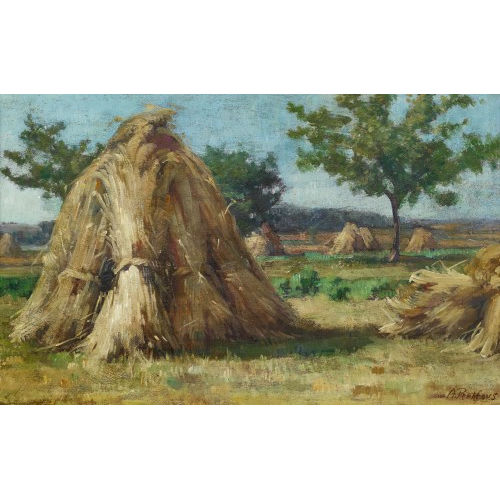 ALFRED REHFOUS : Getreideschober (DOBIASCHOFSKY AUKTIONEN AG)