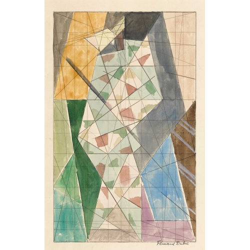 FERNAND DUBUIS : Geometrische Komposition (DOBIASCHOFSKY AUKTIONEN AG)