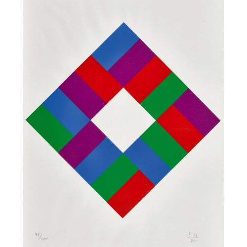 MAX BILL : Geometrische Komposition (DOBIASCHOFSKY AUKTIONEN AG)