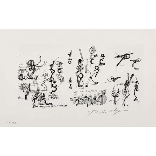 JEAN TINGUELY : Maschinenkonstruktion (DOBIASCHOFSKY AUKTIONEN AG)