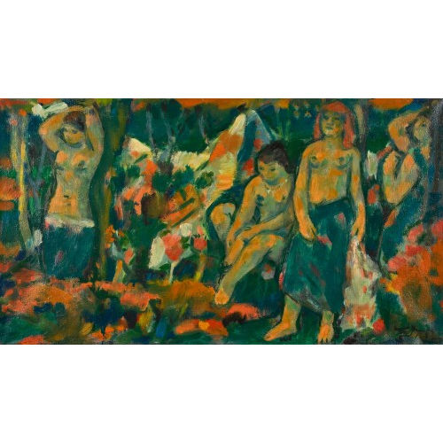 ERNST M�LLER ERLACH : Die Badenden (DOBIASCHOFSKY AUKTIONEN AG)