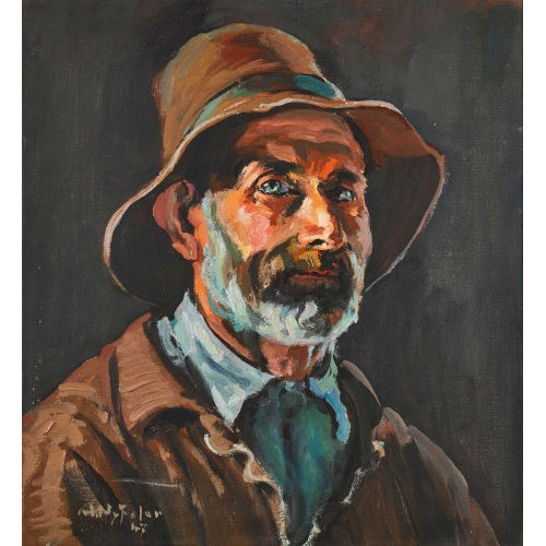 ALBERT NYFELER : 'Schafhirte vom Baltschiedertal' (DOBIASCHOFSKY AUKTIONEN AG)