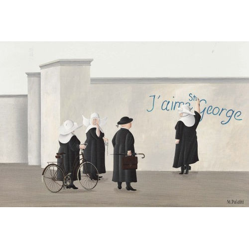 MARIA PALATINI : Die Ordensfrauen und der Priester (DOBIASCHOFSKY AUKTIONEN AG)