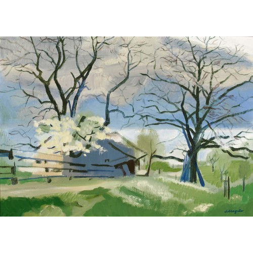 KARL SCHLAGETER : Haus am Walensee (DOBIASCHOFSKY AUKTIONEN AG)