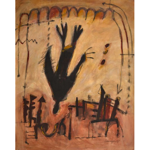 IRENE CURIGER : 'Sturz des Cherubs' (DOBIASCHOFSKY AUKTIONEN AG)