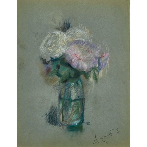 ANATOLY TIMOFEEVIC ZVEREV : Blumenbouquet (DOBIASCHOFSKY AUKTIONEN AG)