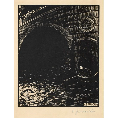 F�LIX VALLOTTON : 'Le suicide' (DOBIASCHOFSKY AUKTIONEN AG)