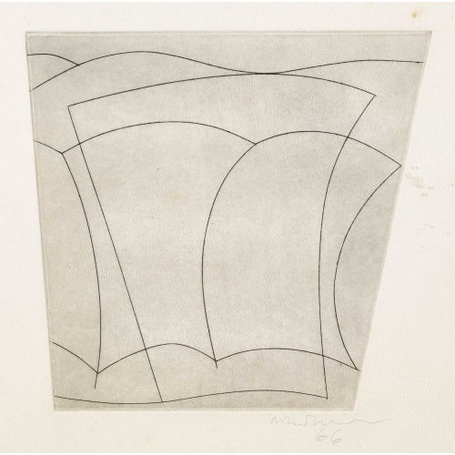 BEN NICHOLSON : Forms in landscape (DOBIASCHOFSKY AUKTIONEN AG)