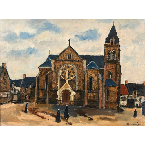 GEORGES BORGEAUD : �glise de Saill� (DOBIASCHOFSKY AUKTIONEN AG)