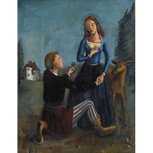 ERICH) RICCO (EIGTL. WASSMER : 'Der Antrag' (DOBIASCHOFSKY AUKTIONEN AG)