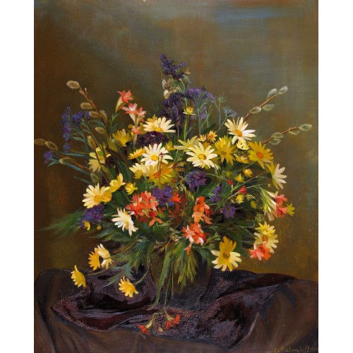 EGON VON VIETINGHOFF : Feldblumenstrauss (DOBIASCHOFSKY AUKTIONEN AG)