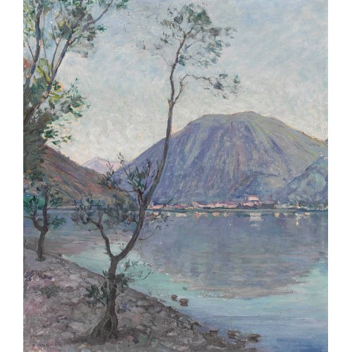 ALFRED MARXER : Tessiner Seelandschaft (DOBIASCHOFSKY AUKTIONEN AG)