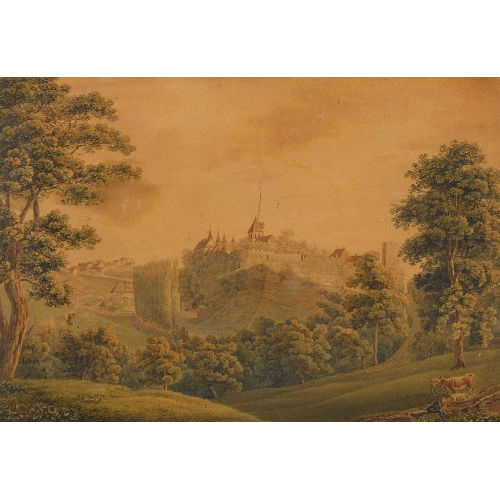JOHANN HEINRICH WIRZ : 'Ch�teau de Neuch�tel' (DOBIASCHOFSKY AUKTIONEN AG)