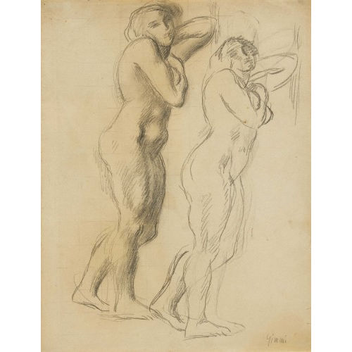 WILHELM GIMMI : Deux nus (DOBIASCHOFSKY AUKTIONEN AG)