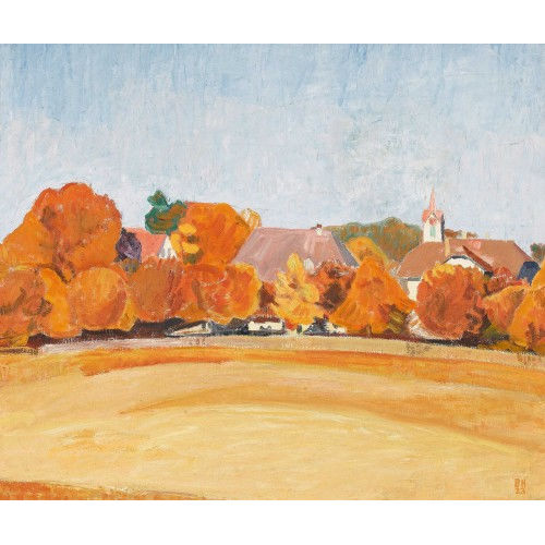 BRUNO HESSE : Oschwand in der Herbstsonne (DOBIASCHOFSKY AUKTIONEN AG)