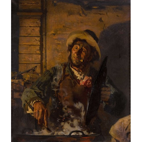 SIMON DURAND : Der Marronibrater (DOBIASCHOFSKY AUKTIONEN AG)