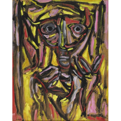 PHILIPPE VISSON : Portrait abstrait (DOBIASCHOFSKY AUKTIONEN AG)